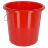 Pojemnik, Wiadro z tworzywa sztucznego, 10 l, czerwone, Kerbl
