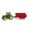 U02057 Ciągnik John Deere 6920 z przyczepą wywrotką