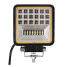 LAMPA ROBOCZA ,42 LED +OBRYSOWA DIODA,HALOGEN,110X110X28MM