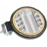 LAMPA ROBOCZA , 24 LED + OBRYSOWA DIODA, HALOGEN LED ,OKRĄGŁĄ, 12-24V