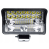 LAMPA ROBOCZA, 30 LED WIĘKSZA, PROSTOKĄTNA, HALOGEN LED,10-30V