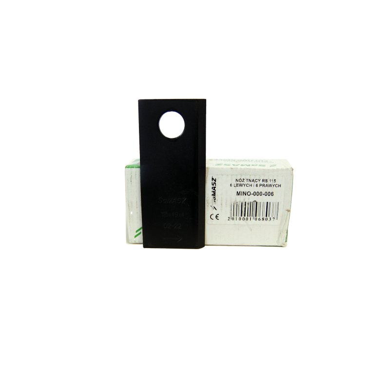 Nóż, nożyk kosiarki samasz MINO-000-006 RS115 12SZT. 6xL 6Xp