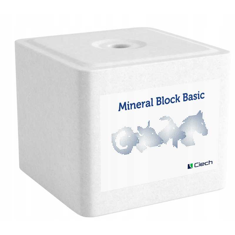 SÓL DLA BYDŁA,KROWY,OWCY,KOZY LIZAWKA SOLNA BASIC KOSTKA BIAŁA 10 kg Ciech