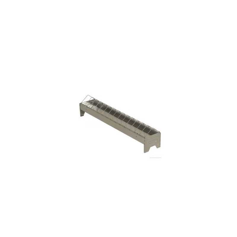 Karmidło dla drobiu ocynk 10 x 75 cm 1646704004