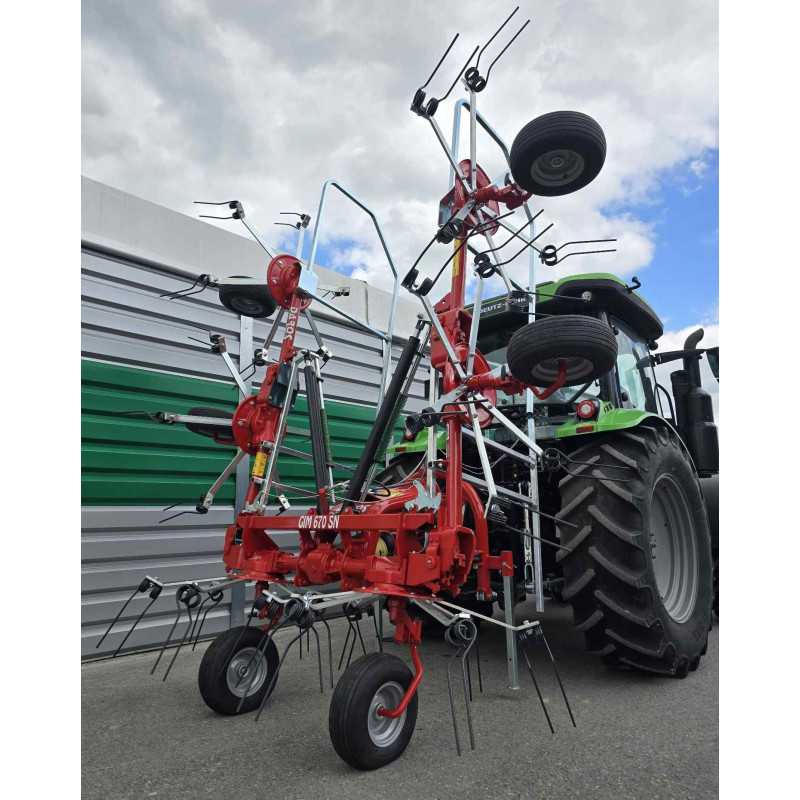 Przetrząsarka do siana Daros Green GIM 670 HY + SN - Przewracarka, Przetrząsacz